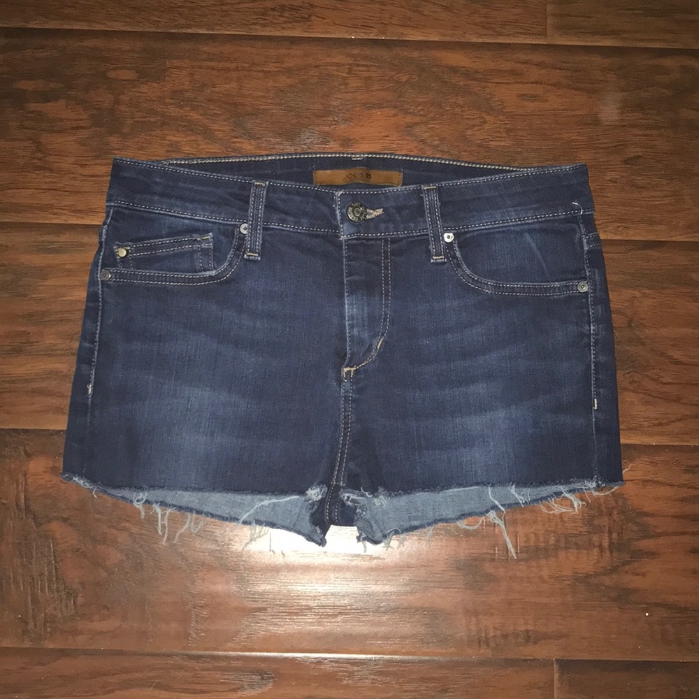 Joes jeans skinny fit cut off shorts